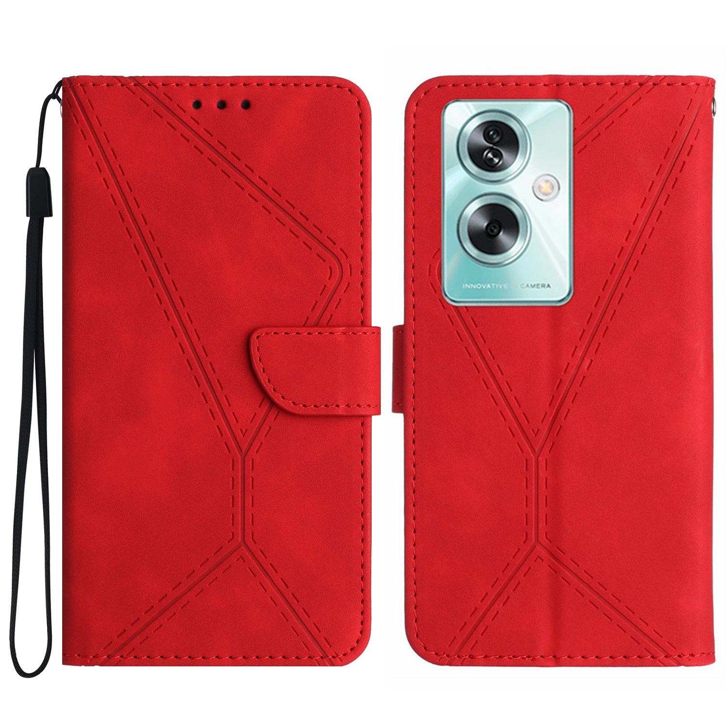 HT05 For Oppo Reno11 F 5G / F25 Pro 5G Case Lins Imprinted Leather Wallet Phone Cover HT05 For Oppo Reno11 F 5G / F25 Pro 5G Case Lins Imprinted Leather Wallet Phone Cover